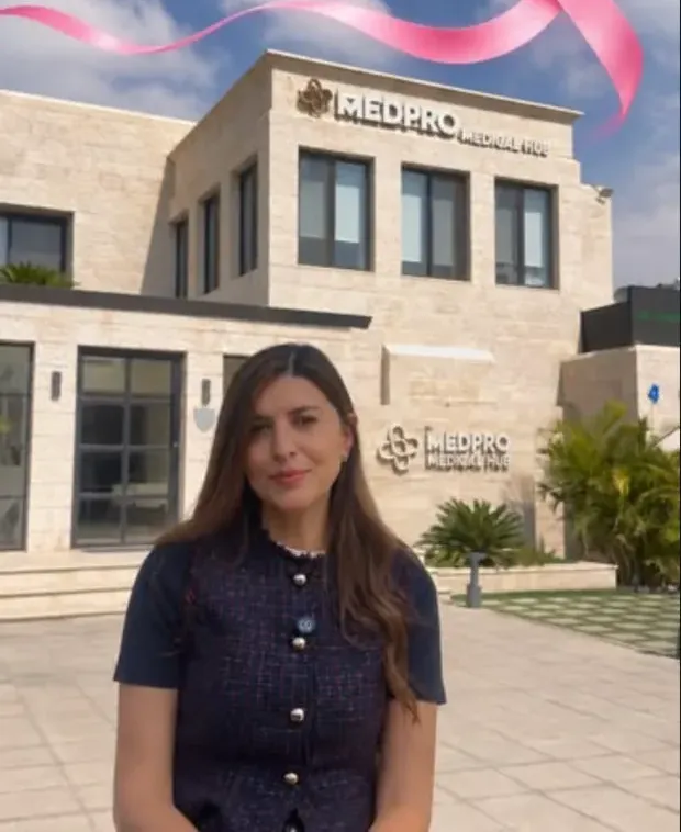 Doctor reel in front of the MedPro building